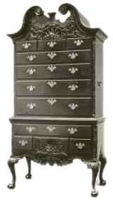 Antique Chippendale Highboy