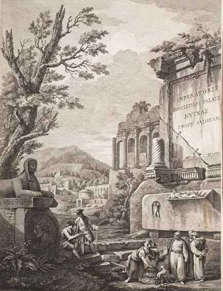 Frontispiece, Ruins of Split Palace