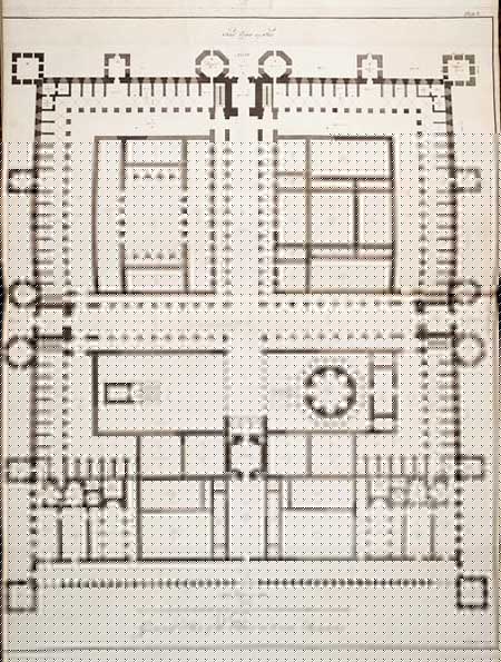 General Plan of the Palace as it now remains.