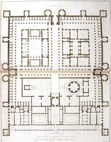 General Plan of the Restored Palace