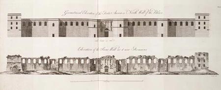 Geometrical Elevation of the Porta Aurea