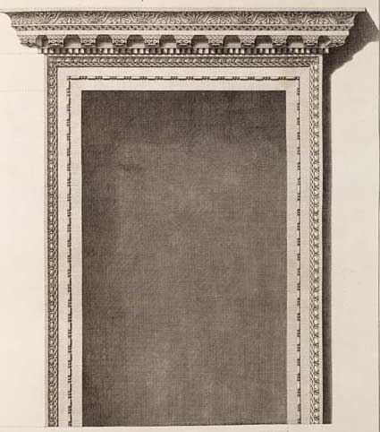 Door of the Vestibulum