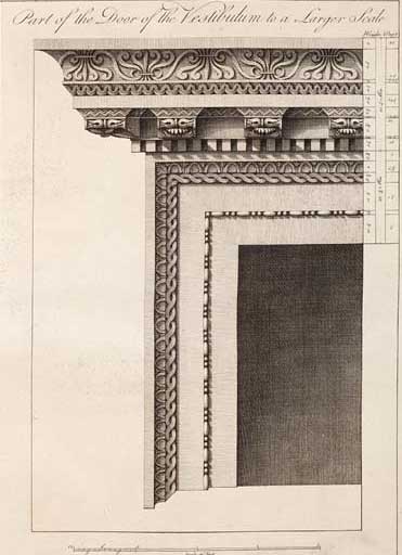 Part of the Door of the Vestibulum - Larger Scale