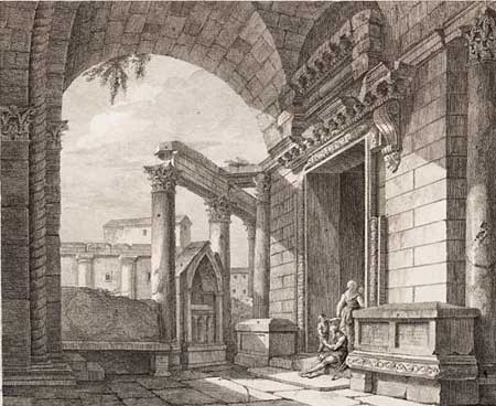 Entry to the Temple of Jupiter