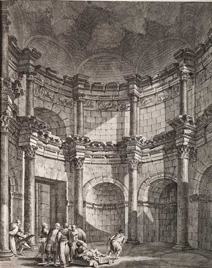 Inside of the Temple of Jupiter