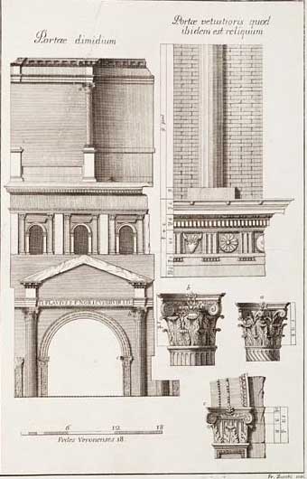 Portae dimidium, Portae vetustioris quod ibidem est reliquum