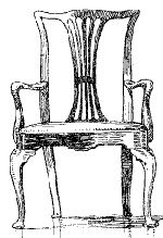 Simple Chippendale Chair