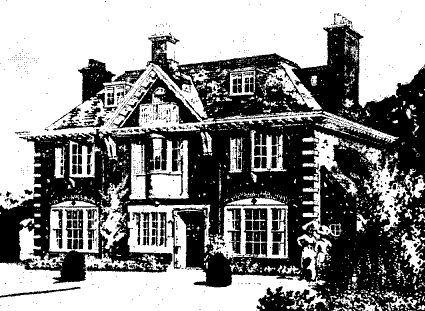 Georgian House with Chimneys