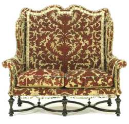 Walnut Settee