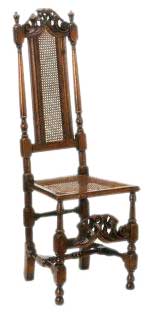 High Cane Back Chair