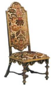 High Back Upholstered Chair