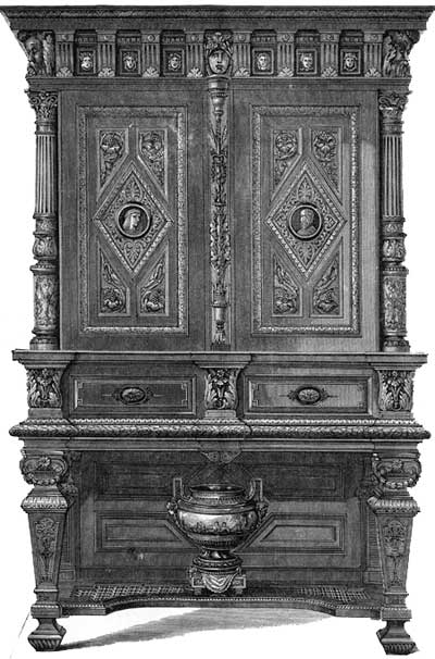 An ebony cabinet by Trollope