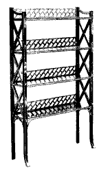 Bookstand in Black Lacquer