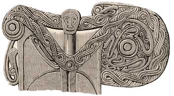 Head of Canoe, New Guinea