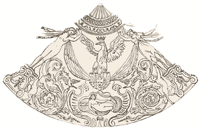Stucco ceiling in the Palsazo Mattei di Giove, Rome, by Carlo Maderno