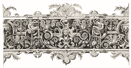 Arabesque by Theodore de Bry, one of the Petits-Maitres